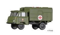 Tillig 19040 - Spur TT LKW Robur LO 1801  'Krankentransportwagen NVA'