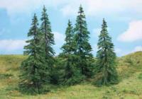 Heki 2170 - Modelltannen, 5 Stk, Höhe 14 - 18 cm