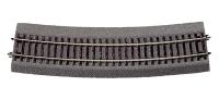 Roco 42527 HO Roco Line H0 Bogen R9 mit Bettung  r=826,4mm/15°  6 Stück