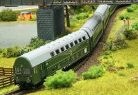 KRES 1971ND - Spur TT 5teiliger Doppelstockgliederzug DGBgqe Ep. IV DR Digital, mit Steuerabteil