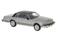 Brekina 19723 - Spur HO Chevrolet Caprice, silber, schwarz