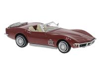 Brekina 19994 - Spur HO Chevrolet Corvette C3 dunkelrot metallic