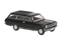 Brekina 20472 - Spur HO Opel Rekord A CarAVan schwarz
