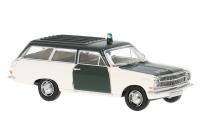 Brekina 20474 - Süur HO Opel Rekord A CarAVan der Polizei