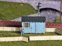 Joswood 21003 - Geräteschuppen blau