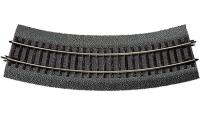 Roco 42522 HO RocoLine mit Bettung, Gebogenes Gleis R2, R=358mm, 30' 6 Stück