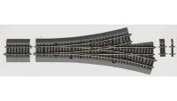 Roco 42543 HO RocoLine mit Bettung, Dreiweg-Weiche DWW15, 15'