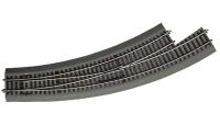 Roco 42574 - Spur HO RocoLine mit Bettung, Bogenweiche BWL5/6, links