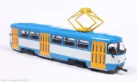 Brekina 64506 - Spur H0 Straßenbahn Tatra T3/T4, Ostrava, 1970