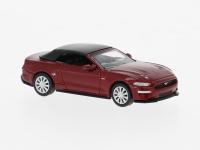 PCX870565 - Spur HO Ford Mustang VI Cabriolet dunkelrot 2020