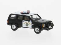 PCX870730 - Spur HO Jeep Cherokee 1984 California Highway Patrol