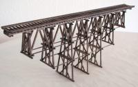 Hack HO60 - Holzbrücke 60cm, 3-stufig mit 7 Stützen