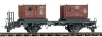 Bemo 2258106 - Spur HOm RhB Lbk 8646 Kieswagen, Ep. II-III