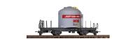Bemo 2260130 - Spur HOm RhB Uce 8010 Zementwagen mit rotem Band