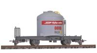 Bemo 2260130 - Spur HOm RhB Uce 8010 Zementwagen mit rotem Band