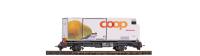 Bemo 2269125 - Spur HOm RhB Lb-v 7865 Tragwagen mit Coop-Container "Birne"