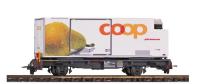 Bemo 2269125 - Spur HOm RhB Lb-v 7865 Tragwagen mit Coop-Container "Birne"