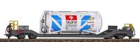Bemo 2289149 - Spur HOm RhB Sb-v 7729 Tragwagen mit Streusalz-Container "Taufix"