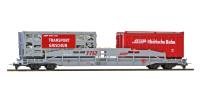 Bemo 2290127  RhB Containertragwagen Sl 7757