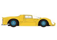 Brekina 22902 - Spur H0 Ferrari 330 P3 Berlinetta, gelb, 1967