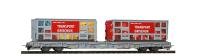 Bemo 2291120  -  Spur HOm RhB R-w 8210 Tragwagen "Bündner Güterbahn" Apfel & Holz