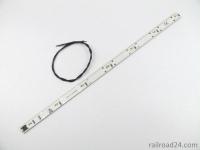 Railroad24 4444 - Waggonbeleuchtung 230mm weiß