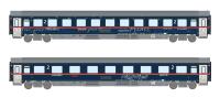 AMS 25900 - Spur N 2er Set Personenwagen Bmz ÖBB Nightjet, Ep.VI