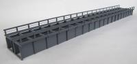 Hack TN42-2 - Blechträgerbrücke 42cm 2-gleisig
