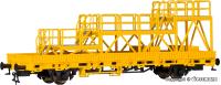 Kibri 26262 - Spur HO Niederbordwagen mit Arbeitsbühne GleisBau Fertigmodell