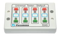 Viessmann 5549 - Universal-Tasten-Stellpult rückmeldefähig