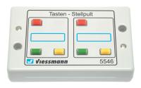 Viessmann 5546 -Tasten-Stellpult 3-begriffig