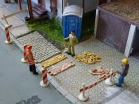 Juweela 28145 - Straßen-/Gehweg-Pflaster rot. Inhalt 5000 Stk.