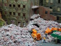 Juweela 28149 -  Bauschutt und Trümmer grau und rot, 75g