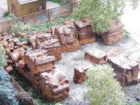 Juweela 28193 - Schrottballen ROSTIG  Inhalt 60 Stk.