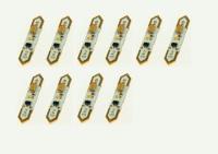 Uhlenbrock 29013 - 10 LED-Soffitten reinweiß