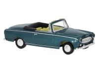 Brekina 29160 - Spur HO Peugeot 403 Cabrio  türkisgrün