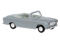 Brekina 29161 - Spur HO Peugeot 403 Cabrio in grau