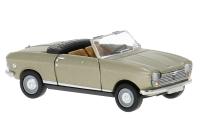 Brekina 29177 - Spur HO Peugeot 204 Cabrio in gold