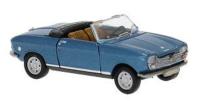 Brekina 29182 - Spur HO Peugeot 204 Cabriolet in seeblau