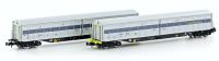 Hobbytrain H23477 - RailAdventure Schiebewandwagen 2er Set Epoche VI