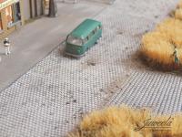 Juweela 21278 -  FLEXYWAY Pflasterstraße Altstadt Kopfstein 1x Gerade