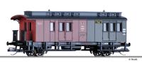 Tillig 13443 - Spur TT Packwagen mit Postabteil, KPEV
