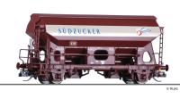 Tillig 17563 - Spur TT Schwenkdachwagen Tds 930,  Südzucker`,  DB