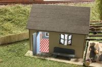 Joswood 40252 - Fliesenboden rot/weiß