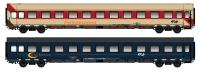 LS Models 96029N - Spur N 2er Set Liegewagen Bcvmh NS, Ep.IV-V, ex TUI-Wagen