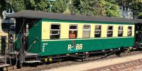 Bemo 3020858 - Spur HOm RüBB 970-825 Modernisierungswagen, Holzwagen