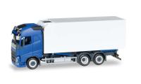HERPA 307079 -  Volvo FH GL Kühlkoffer  blau - weis 