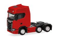 Herpa 307543-005 - Spur HO Scania CS 20 HD Zugmaschine 3achs (6x2), rot