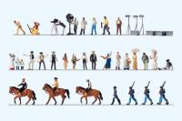 Preiser 13275 - Spur HO Wild-West Filmset. 35 Figuren