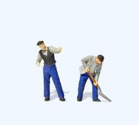 Preiser 28276 - Spur HO Lokführer und Heizer der RhB